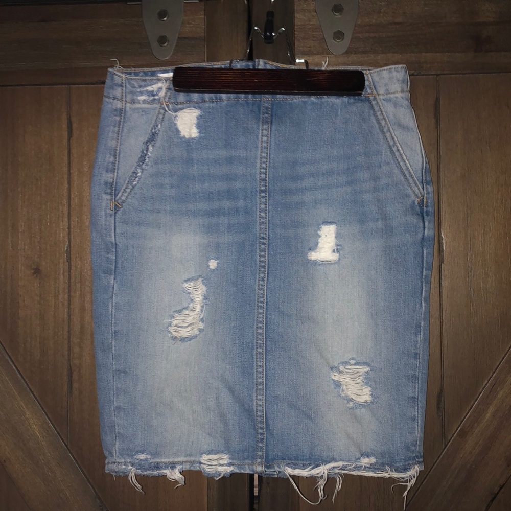 Gap denim jean skirt